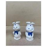 Pillsbury doughboy salt and pepper shakers