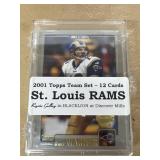 St. Louis Rams 2001 Topps team football card set