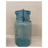 Blue ball jar