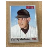 1970s Sparky Anderson, Cincinnati Reds Topps