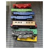 Lionel 6110 engine and train cars