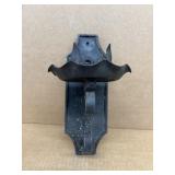 Cast aluminum candle hold