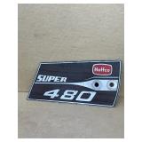 Hoffco advertising super 480 cover plate