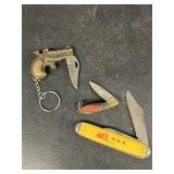 Pocket knives, Pennsylvania railroad gun n