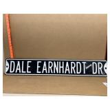 Dale Earnhardt Drive metal sign