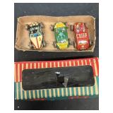 Tin toy, police cars vintage