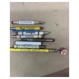 Advertising bullet pencils