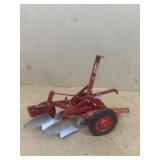 McCormick Deering two bottom plow 1/16 scale