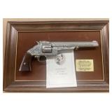 The Wyatt Earp 44 revolver Franklin mint replica