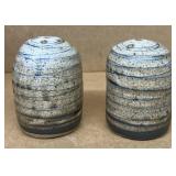Shafer pottery, salt and pepper shakers