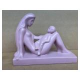 Royal HAEGAR sculpture, mother and child
