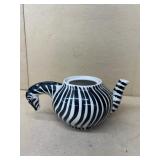 Zebra teapot no lid