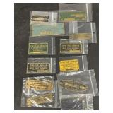 Property of the Military name plates