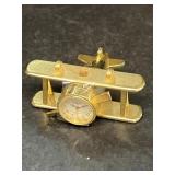 Elgin airplane clock