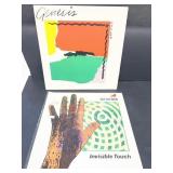 Genesis ABACAB and invisible touch Record album