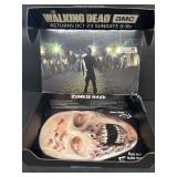 Walking, dead collectible zombie mask box