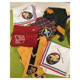 Boy Scout scarfs
