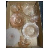 Pink, depression, glassware