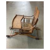 Vintage child stroller walker