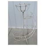 Wrought iron plant stand