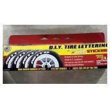 Tire lettering