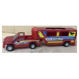 Nylint stables, truck, and trailer