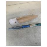 Knife with sheath