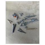 Tie clips cufflinks