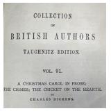 1846 'A Christmas Carol' Charles Dickens