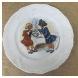 Buster Brown ad advertising child's plate