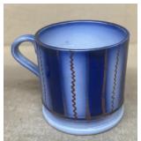 Antique wagon wheel style cup