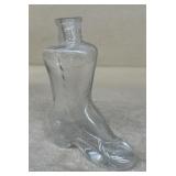 Glass shoe bottle