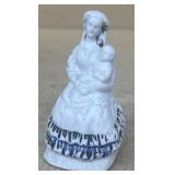 Pottery woman holding baby