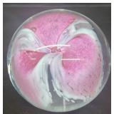 Studio glass paperweight