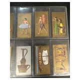 1928 ancient Egypt, tobacco cards