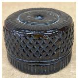 WOW! 1820's Amber ink well
