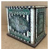 Adam's chewing gum tin