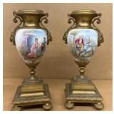 (2) Seives Urns