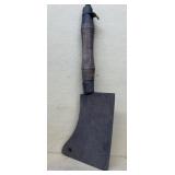 Antique meat cleaver