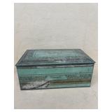 SCHRAFFTS candy tin