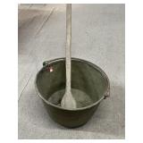 Brass bucket