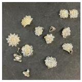 Crystal earrings