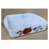 Glass baked dish