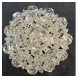 Crystal brooch
