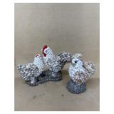 Sea shell  chickens