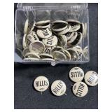 HILLIS campaign buttons