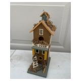 Fire station birdhouse