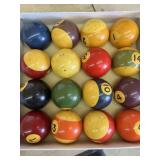 Billiard balls