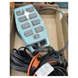 Extension cord and outlets
