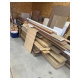 Large lot of lumber